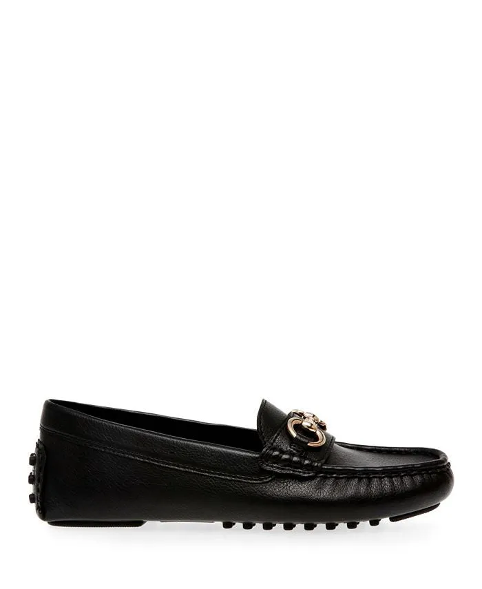 Anne Klein Women's Chrystie Flat Moccasins, Black