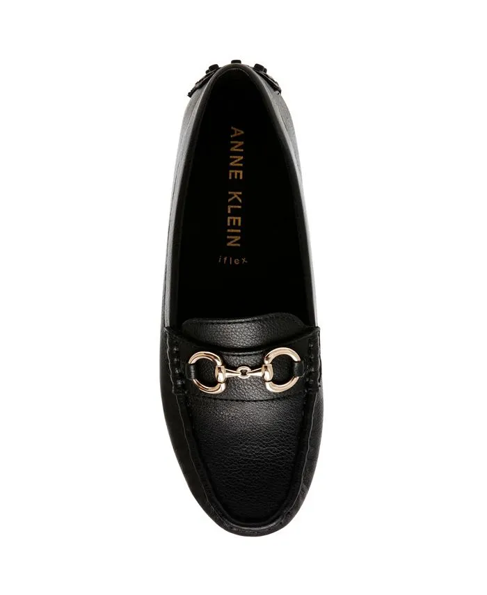 Anne Klein Women's Chrystie Flat Moccasins, Black
