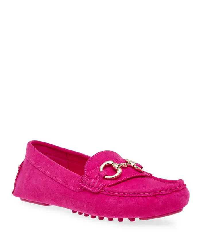 Anne Klein Women's Chrystie Flat Moccasins, Brown