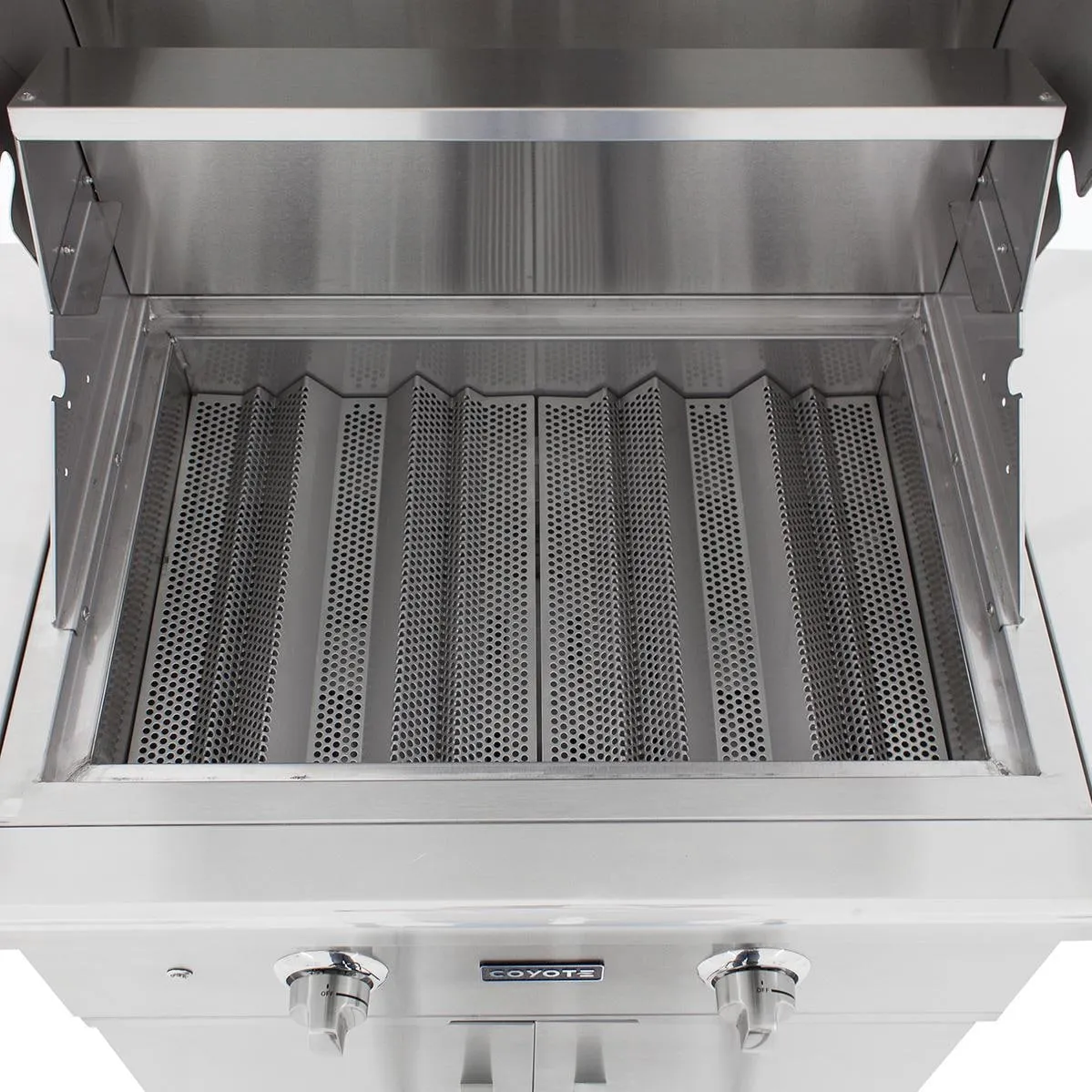 Coyote Grills: 28" Coyote C-Series Grill on Cart, w/ Interior Lights