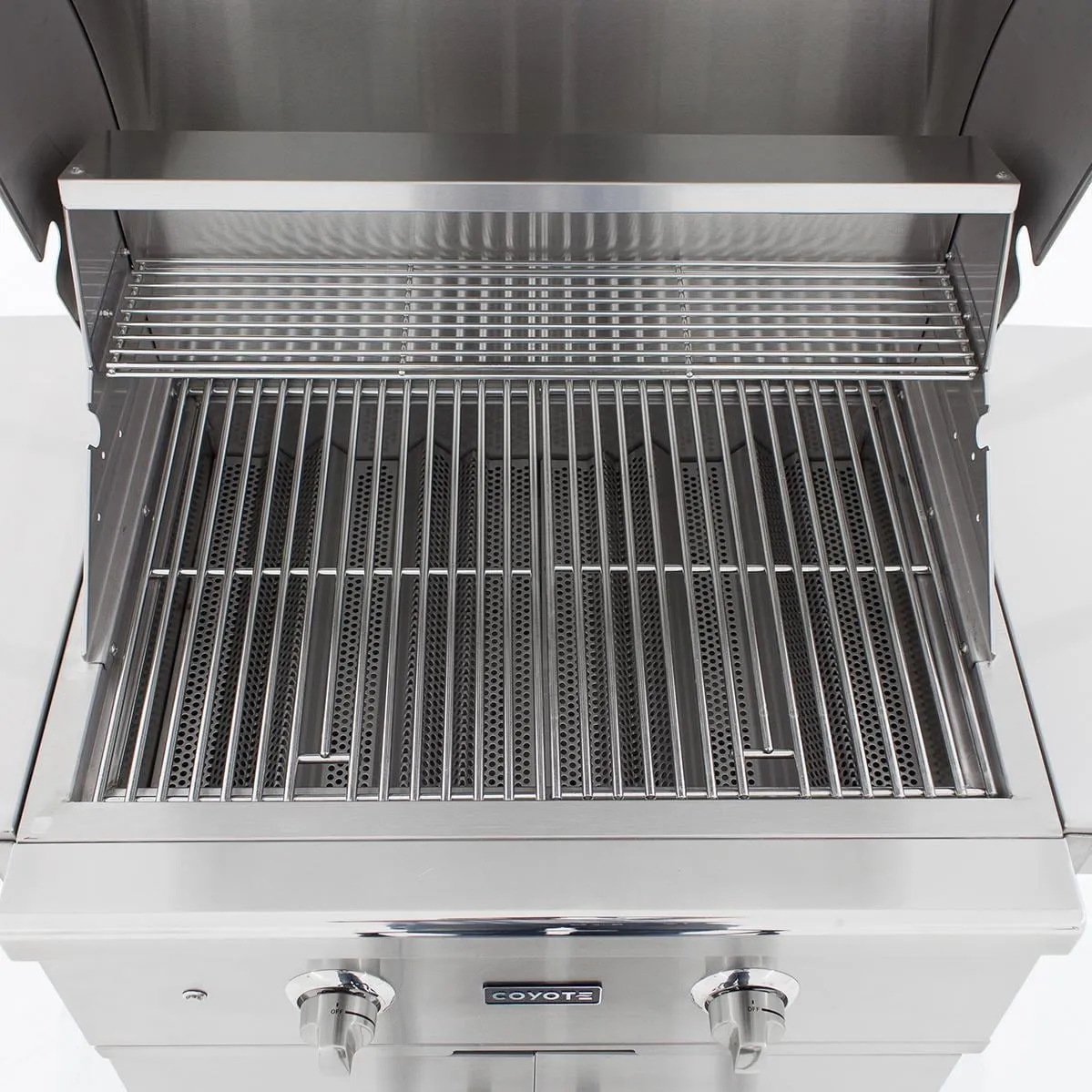 Coyote Grills: 28" Coyote C-Series Grill on Cart, w/ Interior Lights