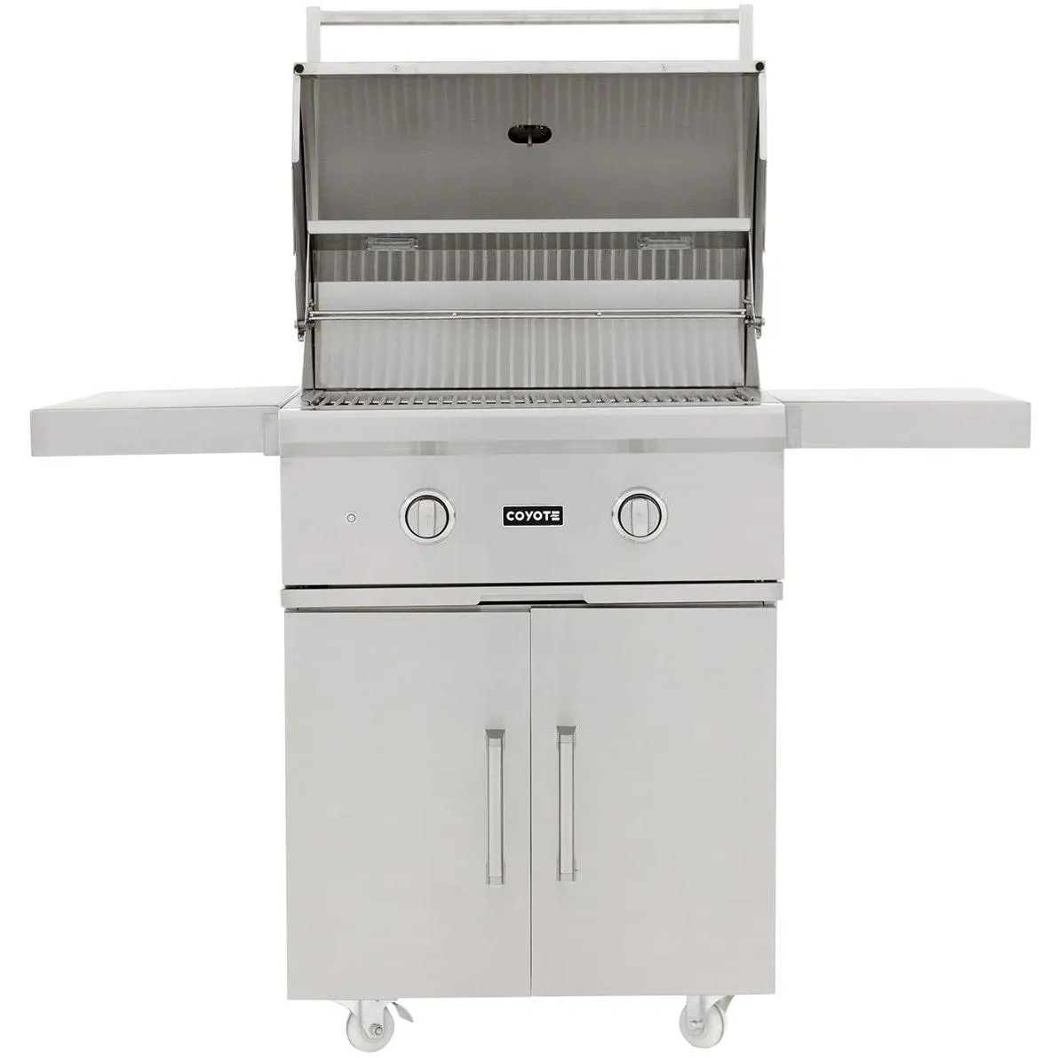 Coyote Grills: 28" Coyote C-Series Grill on Cart, w/ Interior Lights