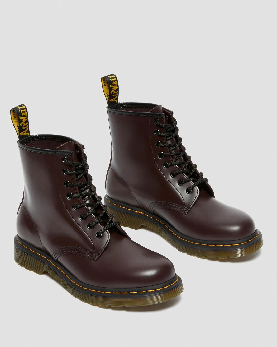Dr Martens 1460 Smooth Leather Lace Up Boots Oxblood