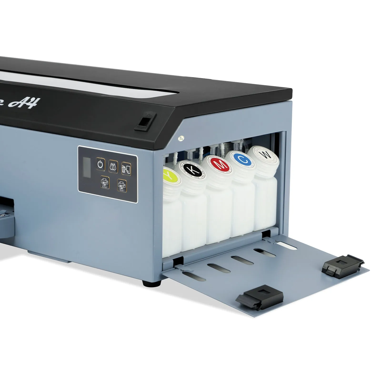 DTF Station Prestige A4 DTF Printer with Ink, Film, and Supplies - Classic Black and Grey