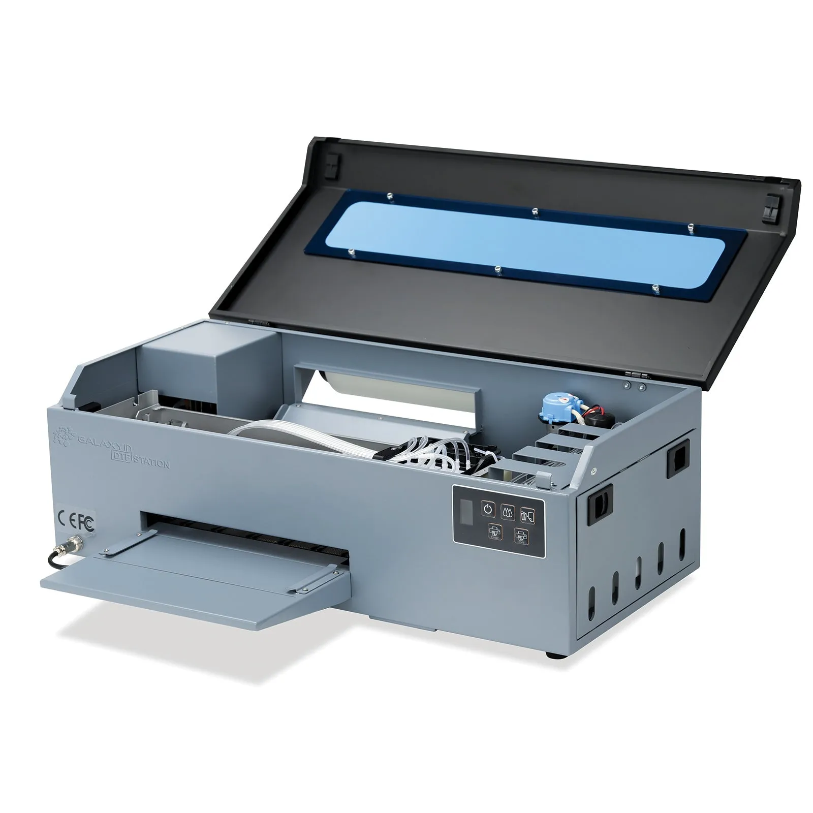DTF Station Prestige A4 DTF Printer with Ink, Film, and Supplies - Classic Black and Grey