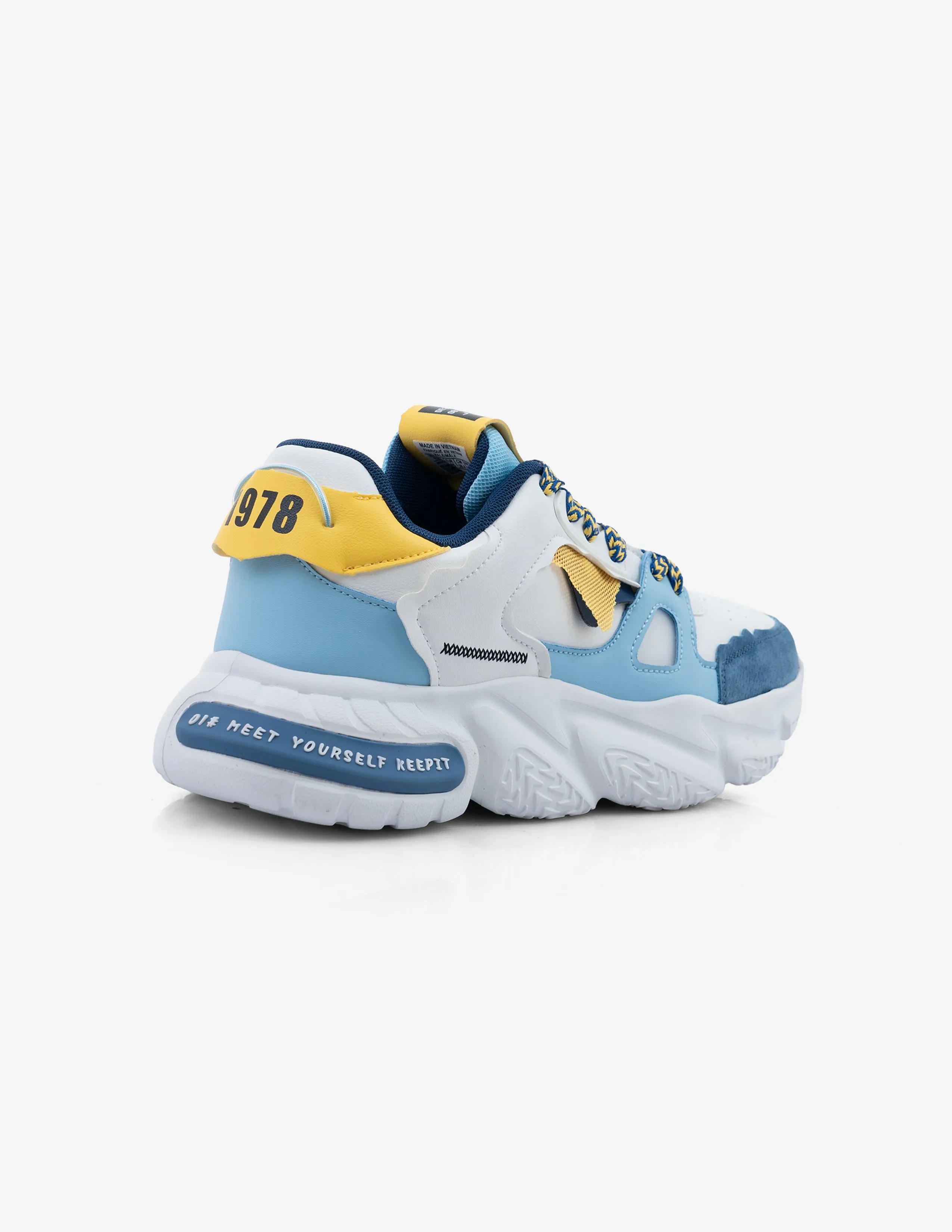 Justin Air Pro White Sneakers