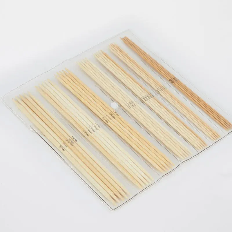 KnitPro Bamboo Double Pointed Needles Set 15cm (6'') (22544)