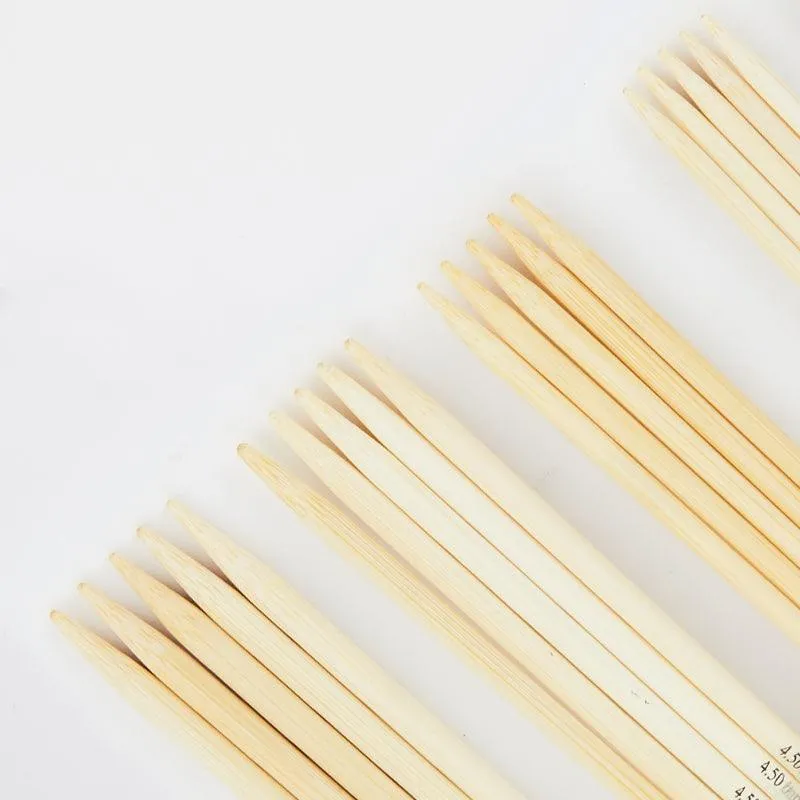 KnitPro Bamboo Double Pointed Needles Set 15cm (6'') (22544)