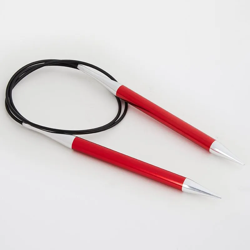 KnitPro Zing Fixed Circular Needles, Length 25 cm (thickness 2.00 - 5.00 mm)