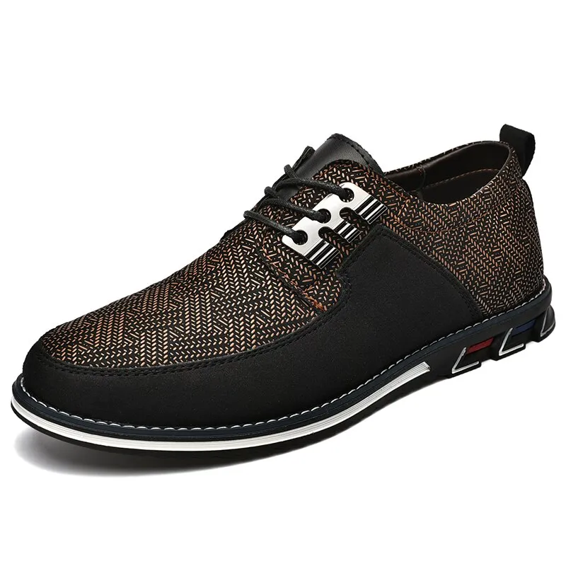 Men Casual Shoes High Quality Elastic Band Men's Loafers Fashion Comfortable Men's Shoes Slip on Driving Shoes Moccasins Size 48