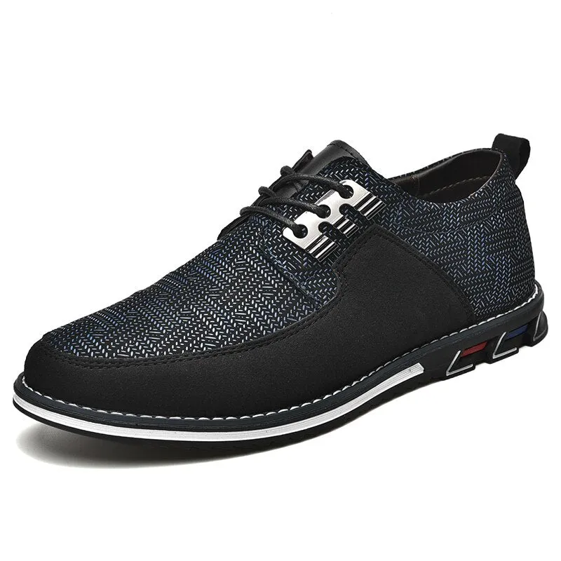 Men Casual Shoes High Quality Elastic Band Men's Loafers Fashion Comfortable Men's Shoes Slip on Driving Shoes Moccasins Size 48