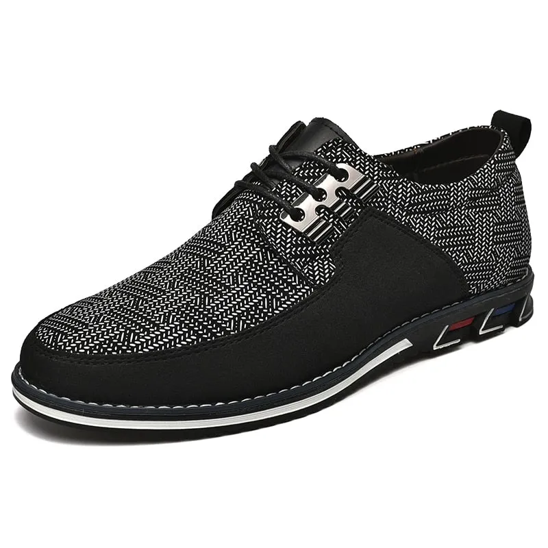 Men Casual Shoes High Quality Elastic Band Men's Loafers Fashion Comfortable Men's Shoes Slip on Driving Shoes Moccasins Size 48