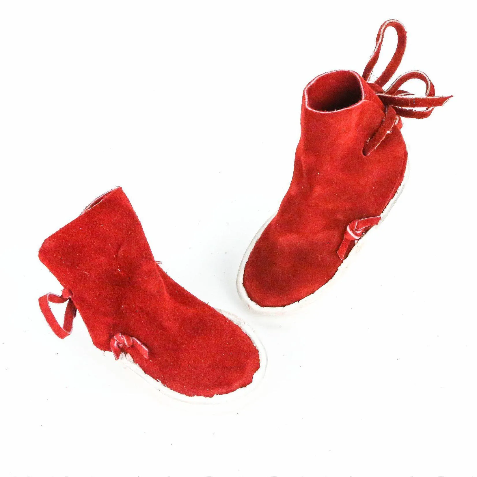 Pueblo Style Infant Hard Sole Moccasins