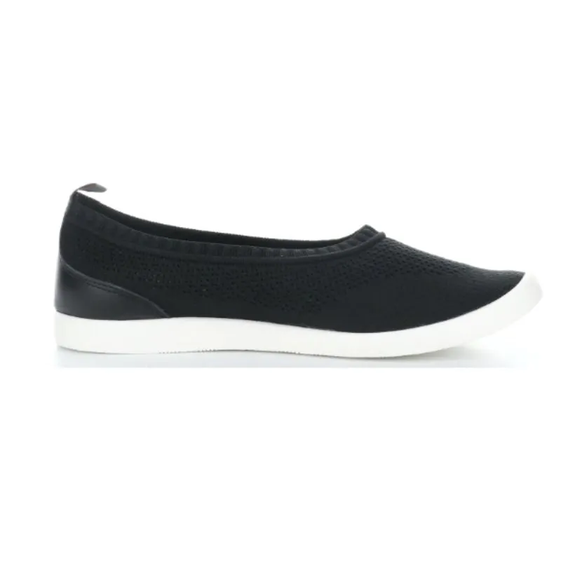 Softinos Lali694SOF Knit Black Women's Loafers