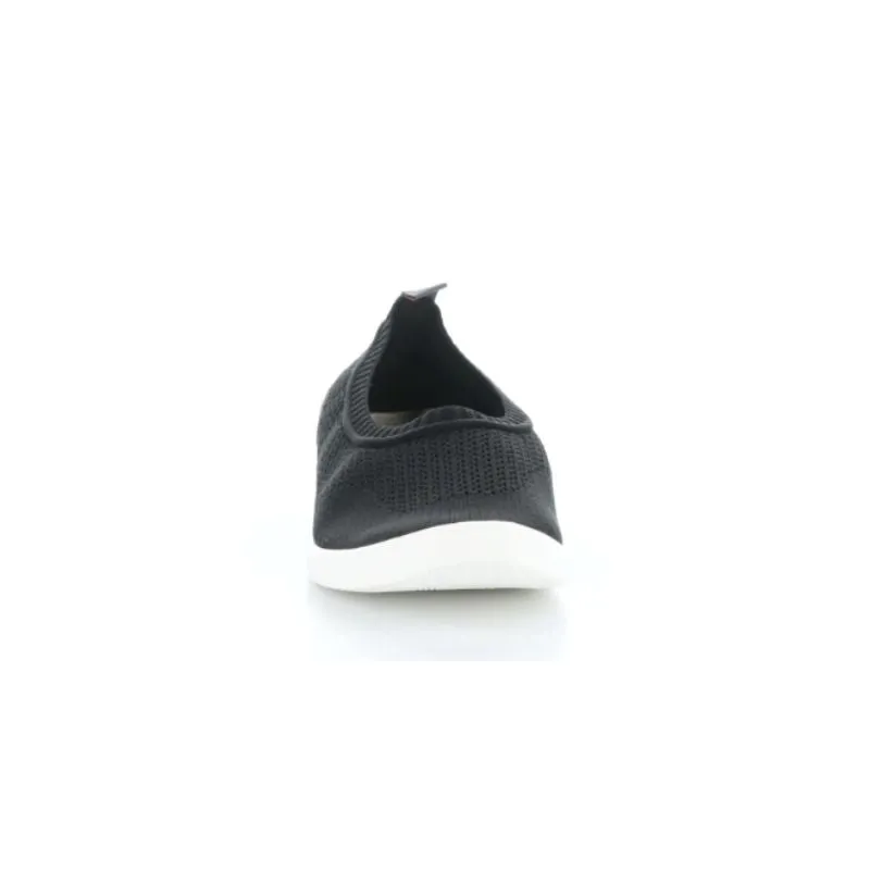 Softinos Lali694SOF Knit Black Women's Loafers