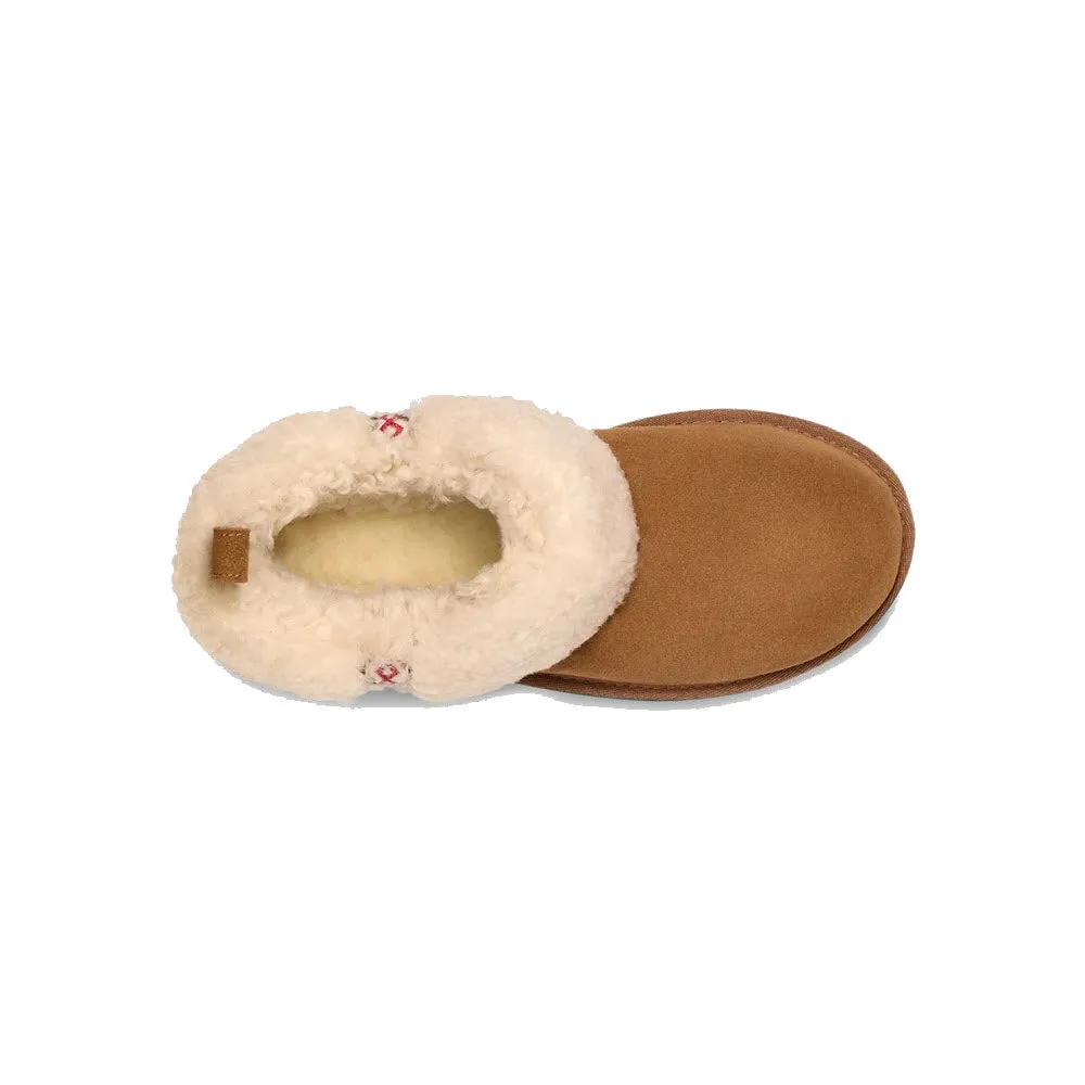 UGG ULTRA MINI UGG BRAID CHESTNUT - WOMENS